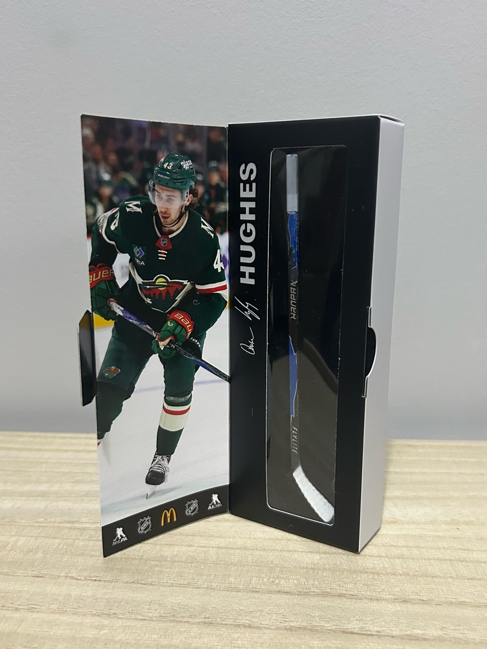 NEW Rare NHL McDonald’s Star Stick – Quinn Hughes